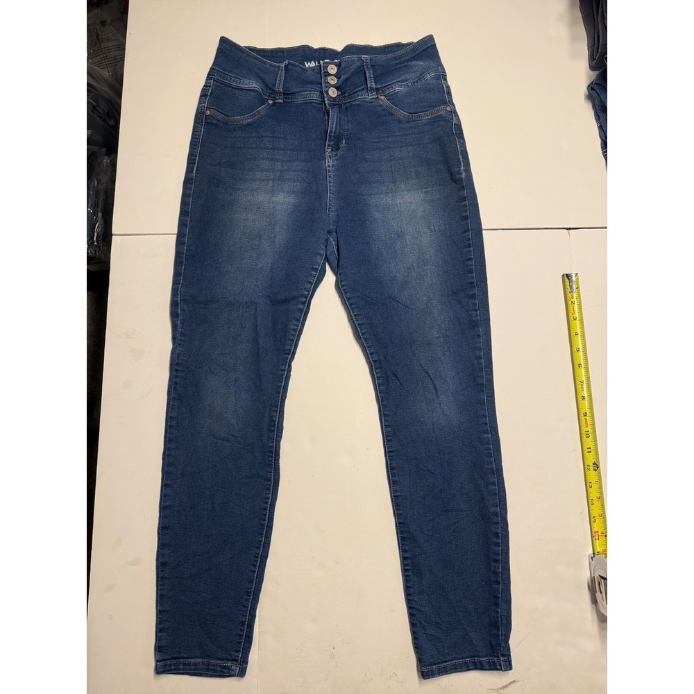 WallFlower The Sassy High Rise Skinny Jeans Medium Wash Blue Size 17 REG Eco